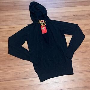Puma Vintage Hooded Metallic Sweater S NWT